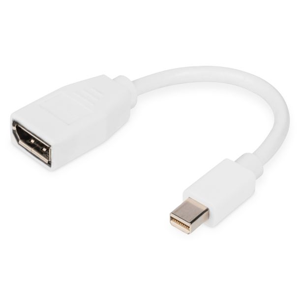 Digitus DisplayPort adapter cable, mini DP - DP