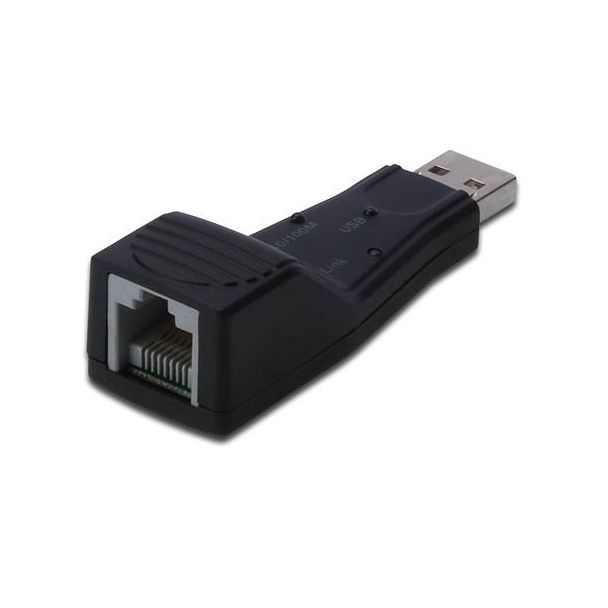 Digitus Fast Ethernet USB 2.0 Adapter 100 Mbit/s