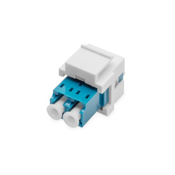 Digitus Fiber optic LC/LC duplex coupler, Singlemode, Keystone module