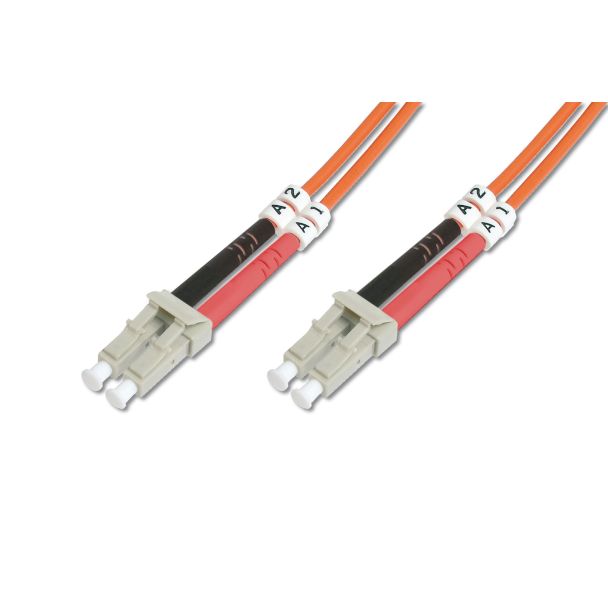 Digitus Fiber Optic Multimode Patch Cord, LC / LC