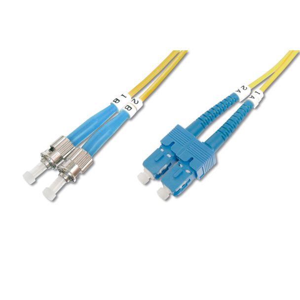 Digitus Fiber Optic Singlemode Patch Cord, ST / SC