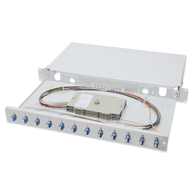 Digitus Fiber Optic Splice Box, Equipped, LC, OS2