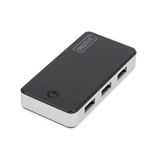 Digitus HUB USB 3.0, 4 porte, nero