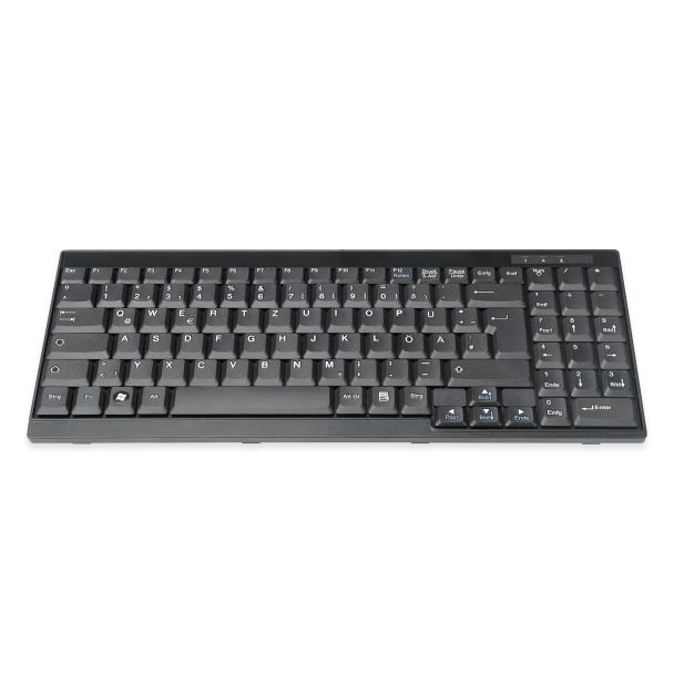 Digitus Keyboard Suitable for TFT Consoles, German Layout