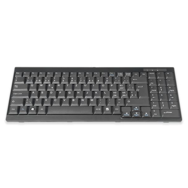 Digitus Keyboard Suitable for TFT Consoles, Swiss Layout