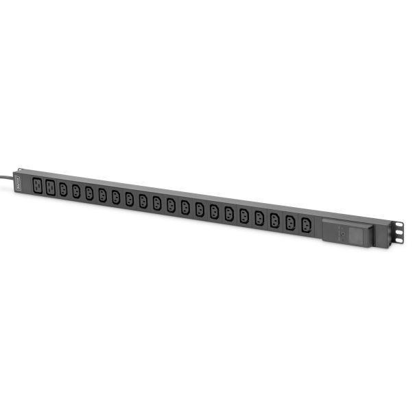 Digitus Local monitored PDU, 1-phase, 18 x C13, 2 x C19