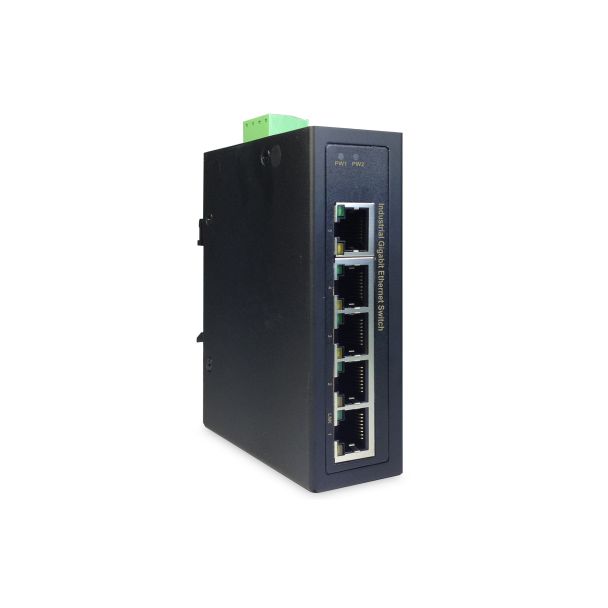 Digitus Switch di rete Gigabit Ethernet a 5 porte, industriale, non gestito