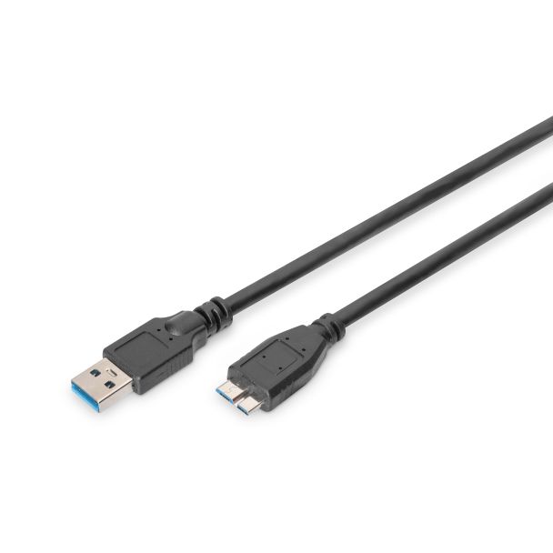 Digitus USB 3.0 connection cable, A/M - micro B/M