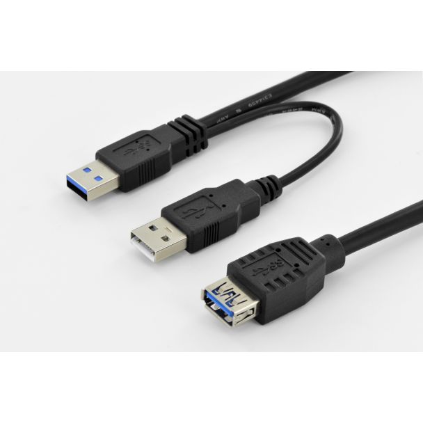 Digitus USB 3.0 Y-adapter cable