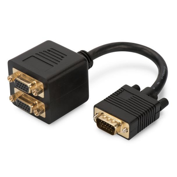 Digitus VGA Monitor Y-splitter cable