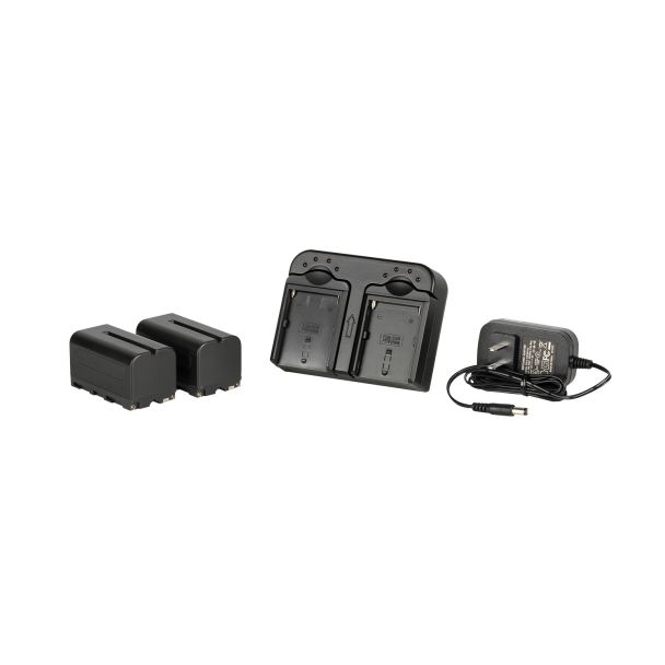 ikan DV-DUAL-S750 Batteria per fotocamera/videocamera Ioni di Litio 5800 mAh