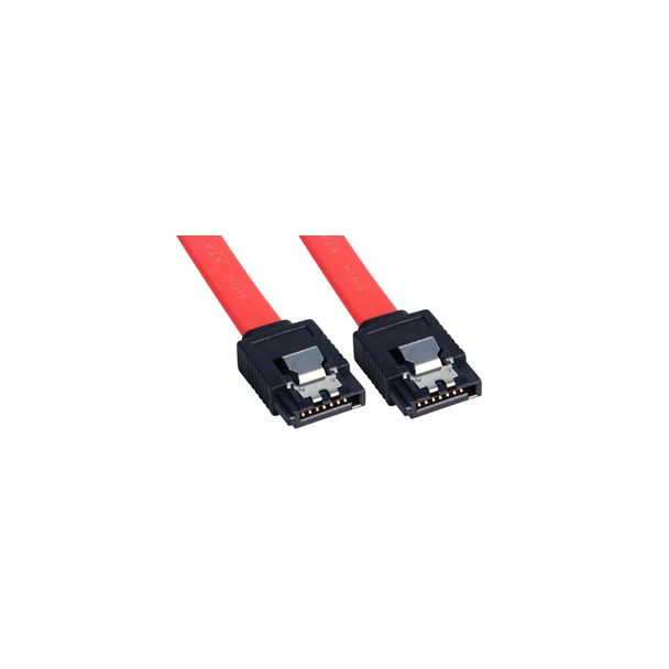 Lindy , 0.5m SATA cable Red