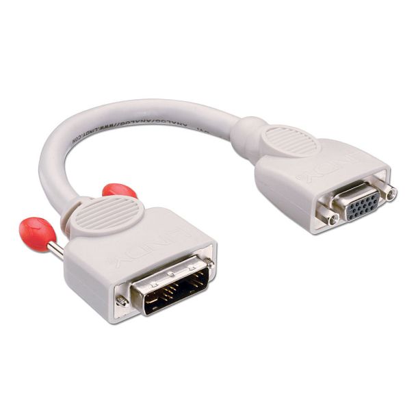 Lindy 0.2m DVI to VGA Adapter Cable