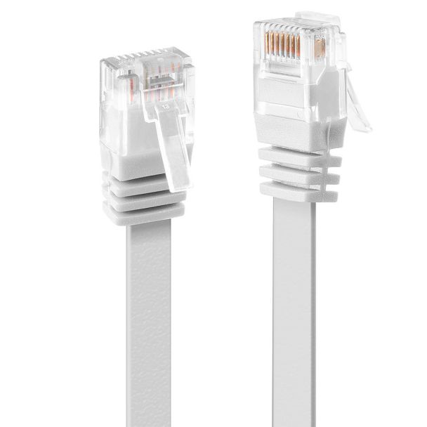 Lindy 2m Cat.6 networking cable White Cat6