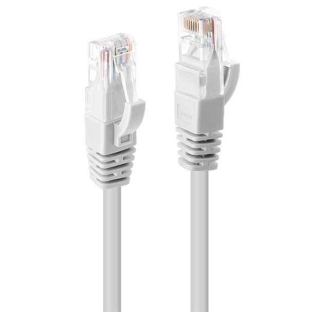 Lindy 5m Cat.6 U/UTP Network Cable, White