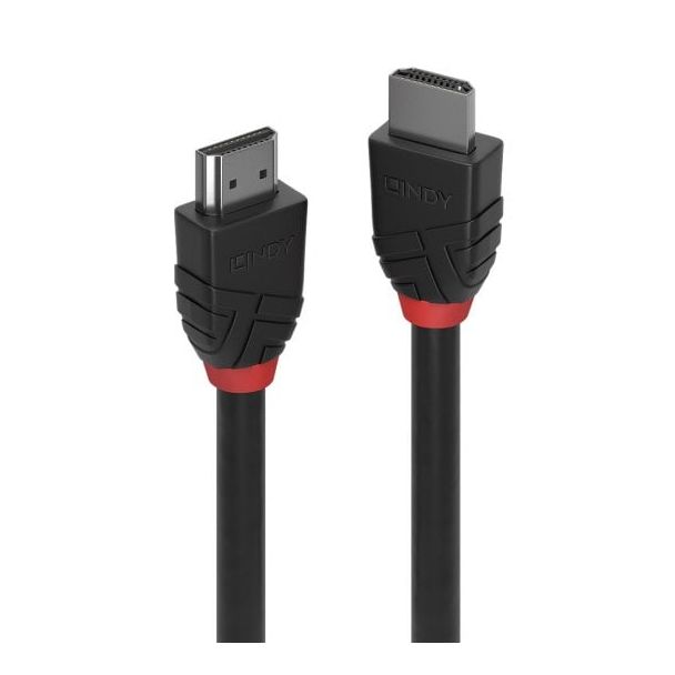 Lindy 1m 8K60Hz HDMI Cable, Black Line