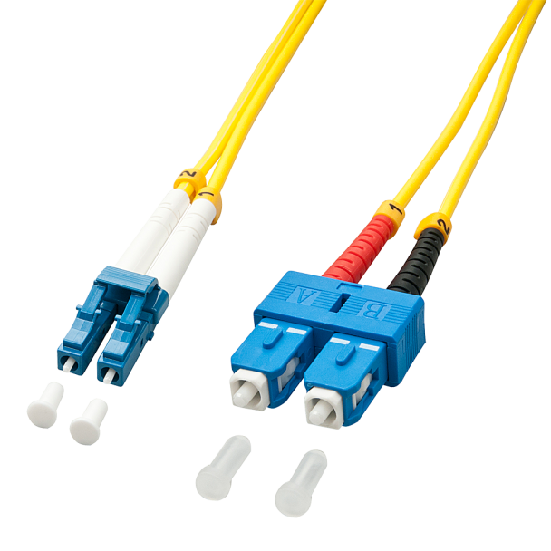 Lindy 3m LC-SC OS2 9/125 Fibre Optic Patch Cable