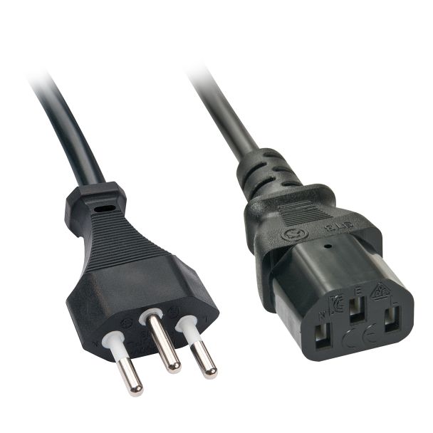 Lindy 30418 power cable Black 3 m C13 coupler