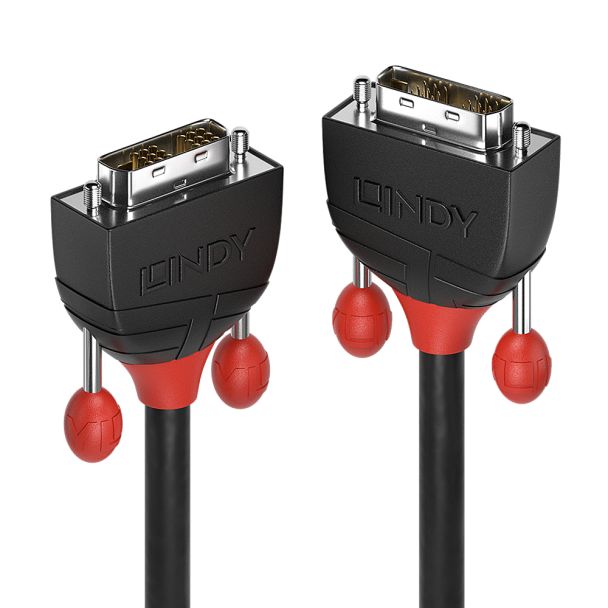 Lindy 36259 cavo DVI 10 m DVI-D Nero