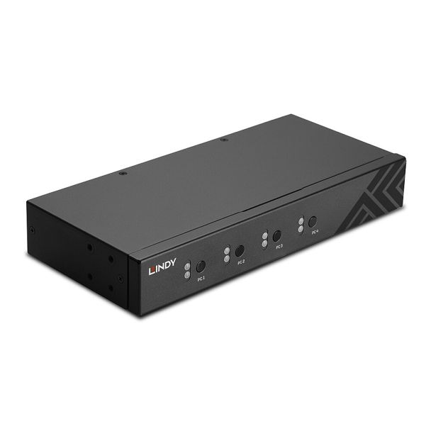 Lindy 4 Port USB 2.0 and Audio KM Switch