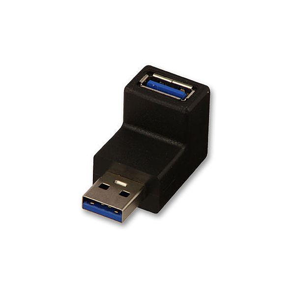 Lindy 71261 adattatore per inversione del genere dei cavi USB 3.0 Nero