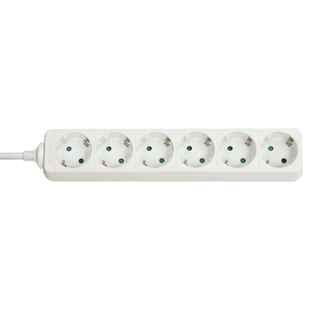 Lindy 73102 power extension 6 AC outlet(s) Indoor White