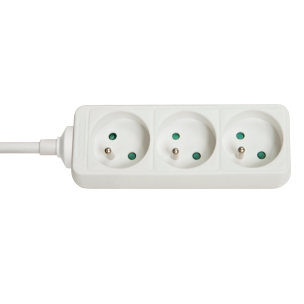 Lindy 73120 power extension 3 AC outlet(s) Indoor White