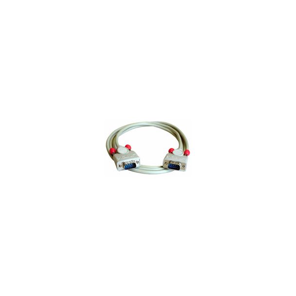 Lindy 9 pol. RS232 1:1 Kabel 2m cavo di segnale Bianco