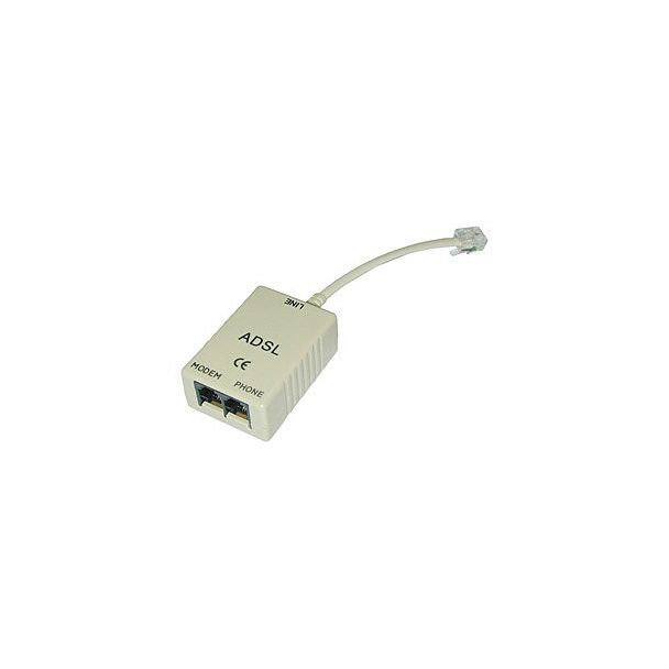 Lindy ADSL-Splitter divisore di rete Grigio