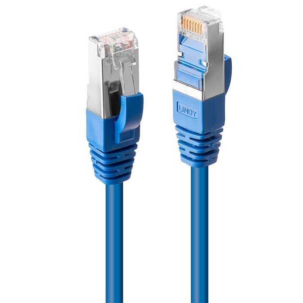 Lindy Cat.6 S/FTP 3.0m networking cable Blue 3 m Cat6 SF/UTP (S-FTP)