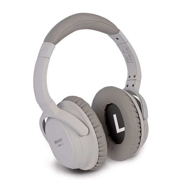 Lindy LH500XW Cuffie Con cavo e senza cavo A Padiglione Musica e Chiamate Micro-USB Bluetooth Grigio