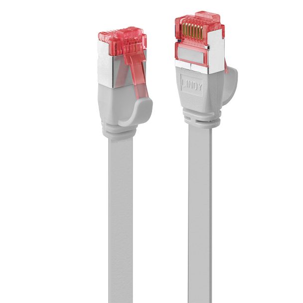 Lindy RJ45 Cat.6 U/FTP 5m cavo di rete Grigio Cat6 U/FTP (STP)