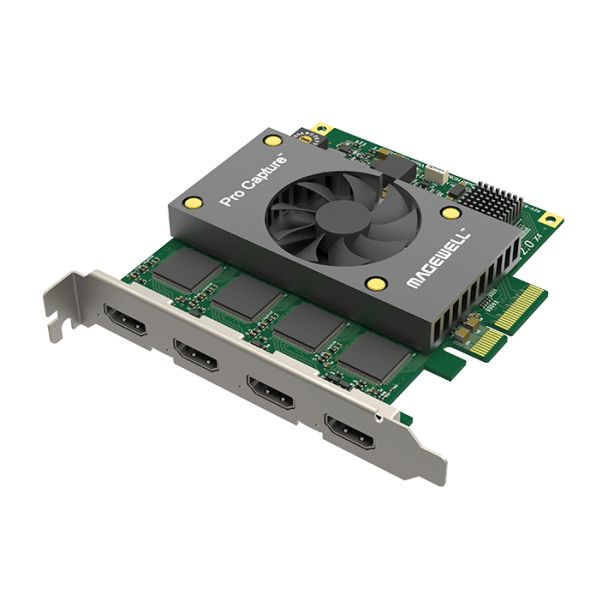 Magewell Pro Capture Quad HDMI video capturing device Internal PCIe