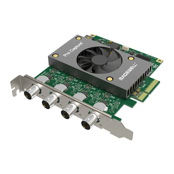 Magewell Pro Capture Quad SDI video capturing device Internal PCIe