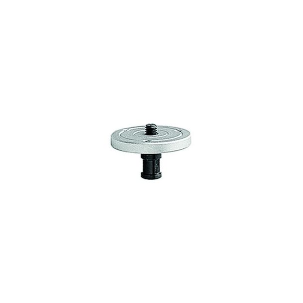 Manfrotto 208 3/8 Platform Adaptor treppiede Argento