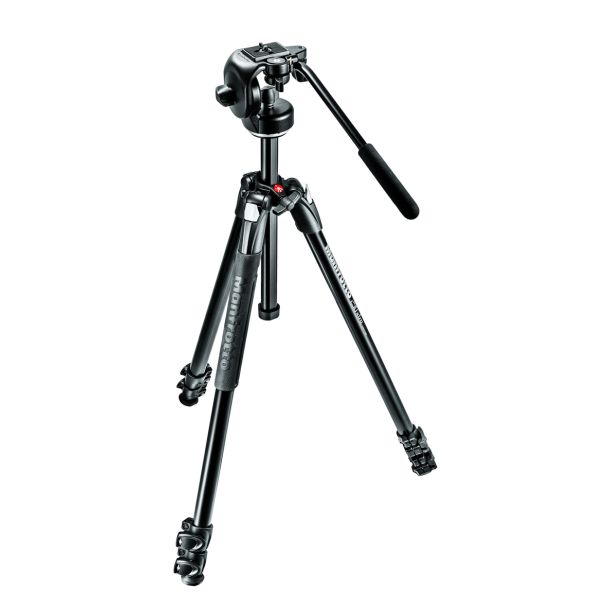 Manfrotto 290 XTRA Kit tripod Digital/film cameras 3 leg(s) Black