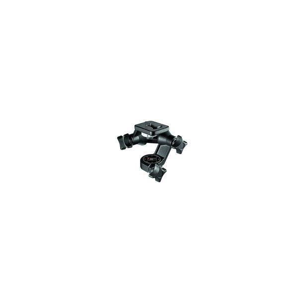 Manfrotto 3D Junior Camera Head testa per treppiede Nero Alluminio