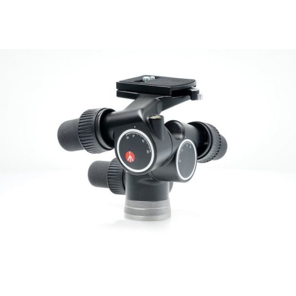 Manfrotto 405 testa per treppiede Nero Alluminio 1/4, 3/8"