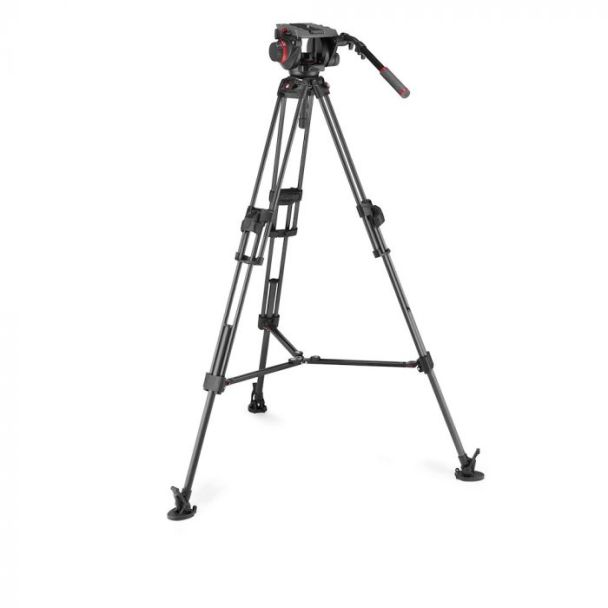 Manfrotto 509 tripod Action camera 3 leg(s) Black