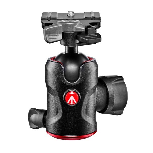 Manfrotto MH496-BH testa per treppiede Nero Alluminio 1/4" Palla