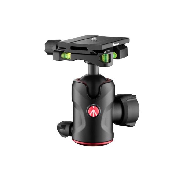 Manfrotto MH496-Q6 testa per treppiede Nero Alluminio 1/4" Palla