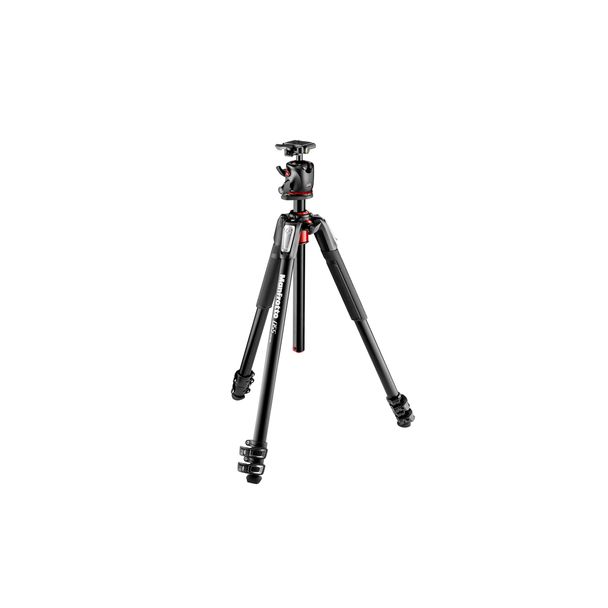 Manfrotto MK055XPRO3-BHQ2 treppiede Fotocamere digitali/film 3 gamba/gambe Nero