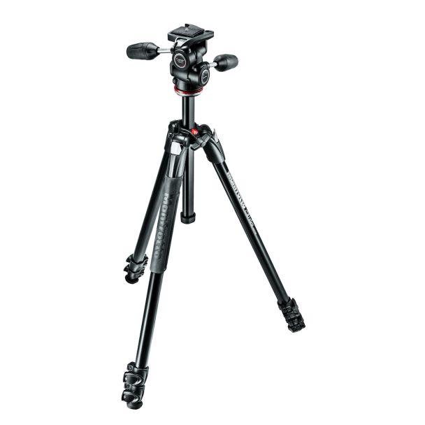 Manfrotto MK290XTA3-3W tripod Digital/film cameras 3 leg(s) Black