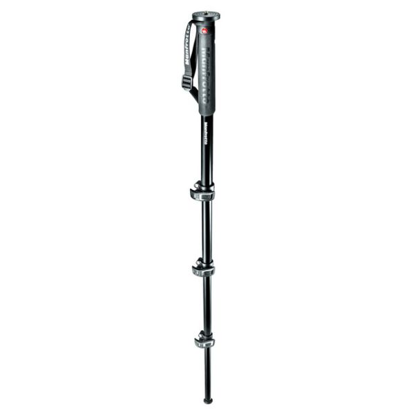 Manfrotto MPMXPROA4 camera monopod 1/4, 3/8" Aluminium Black