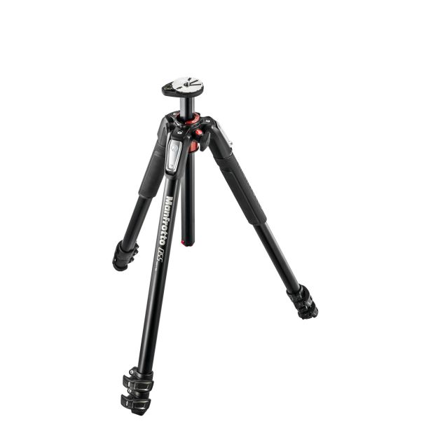 Manfrotto MT055XPRO3 treppiede Fotocamere digitali/film 3 gamba/gambe Nero