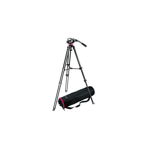 Manfrotto MVK 502 AM treppiede Videocamera portatile 3 gamba/gambe Nero