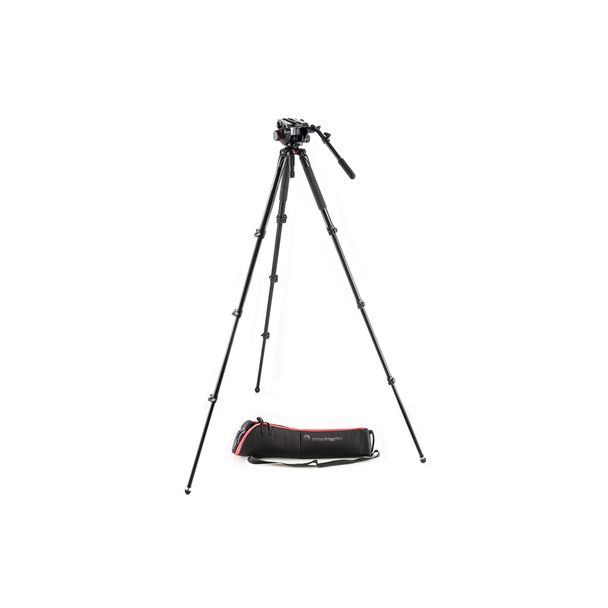 Manfrotto MVK504AQ treppiede Fotocamere digitali/film 3 gamba/gambe Nero