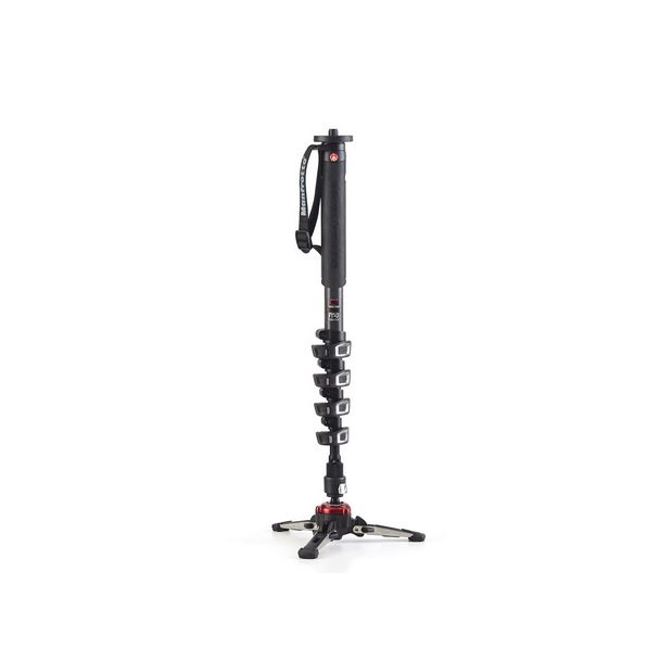 Manfrotto MVMXPROC5 camera monopod 1/4, 3/8" Carbon fiber Black