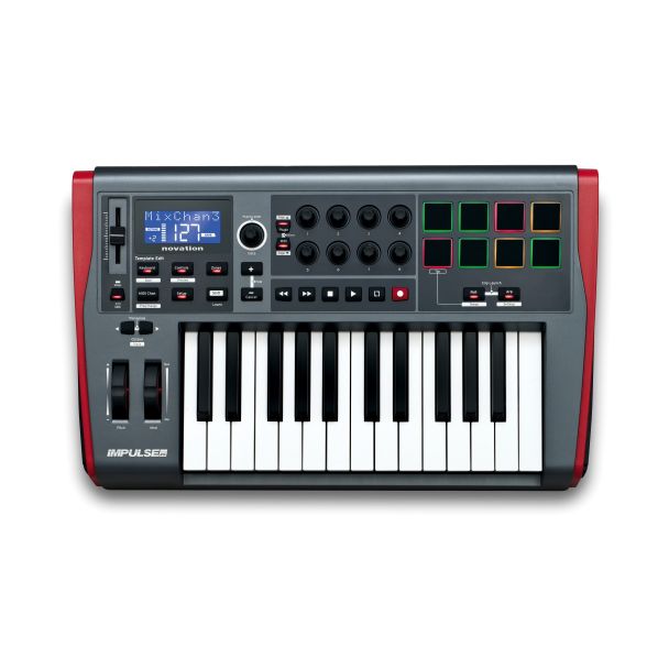 Novation Impulse 25 tastiera MIDI 25 chiavi USB Nero