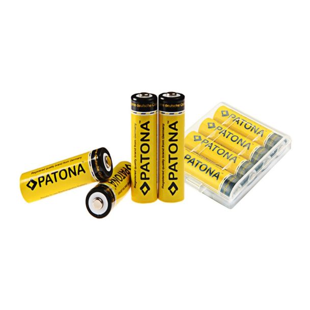 PATONA batteria Mignon 4x AA 2450mAh